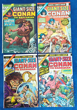 GIANT-SIZE CONAN THE BARBARIAN #2,3,4,5 1974-5, MARVEL. EARLY CONAN 9.0 VF/NM picture