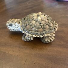 Vtg Turtle Figurine handcrafted from Assorted small Seashells Sea World picture