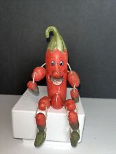 Whimsical Red Pepper / Vegetable Jointed Shelf Sitter picture
