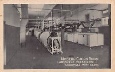 Lakeville Minnesota MN Churn Room Lakeville Creamery Advertising Postcard picture