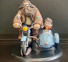 Harry Potter & Rubeus Hagrid Motorcycle FIGURE Statue Rare Collectable Q FIG MAX picture