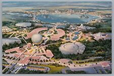 Disney World EPCOT Center Artist Concept 600-Acre Showplace Pre-Opening Postcard picture