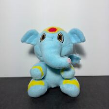Neopets Blue Elephant Elephante Plush Stuffed Thinkway Toy Petpet Figure 2004 picture