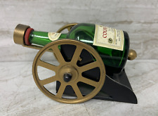 Vintage Courvoisier Very Special Cognac Cannon Bottle 1/16 Pint Empty 50ml picture