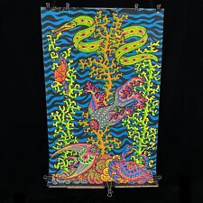 Rare Original 1968 Blacklight Poster Coral Reef by Orlando Macbeth The Third Eye picture
