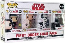 Funko Pop: Star Wars First Order 4 Pack with Glow-in-the-Dark Kylo Ren picture