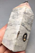 67g NATURAL dendritic traditional  paiting  tower  QUARTZ CRYSTAL stone HEALING picture