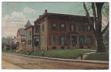Johnstown, New York, Vintage Postcard View of Union Hall, 1907 picture