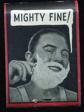 1930's  Federal Match MYTEE FINE RAZORS  Matchbook Cover. EXMINT Condition. picture