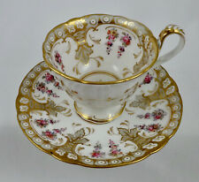 Antique Brown, Westhead & Moore Tea Cup & Saucer, c. 1850 picture