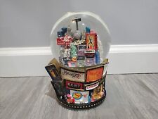 2001 Bloomingdales Broadway Musical Snow Globe Twin Towers “Let It Snow” TESTED picture