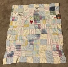 Vintage Repurposed Quilt Throw For Stuffed Animals Or Up Cycle picture
