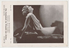 Diana Wynyard 1931-36 Samum High Life Large PAPER STOCK Trading Card #314 E5 picture