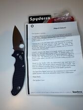 Spyderco Manix 2 G-10 CTS-BD30P SUPER RARE SPRINT RUN KNIFE NEW. C101GPBD30P2 picture