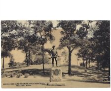 Postcard - Beebe Park Spanish War Memorial - Malden Massachusetts MA - c1940 picture