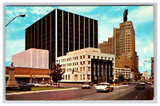 Federal Center, City Hall, Downtown Fort Worth Texas TX Postcard picture