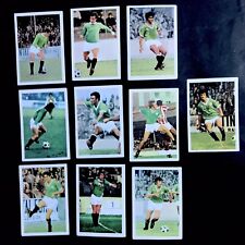 Lot of 10 Pictures Red Star Paris Ageducatives Football 1971/1972 No Panini Vignette picture