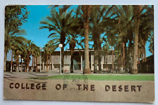 1978 CA Postcard Palm Desert California College of the Desert buildings campus picture