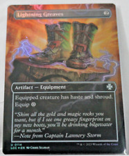 Lightning Greaves (Borderless) Foil NM/MT [Lost Caverns of Ixalan:MTG] picture