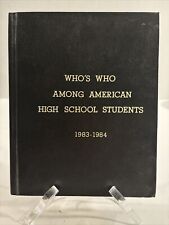 1983-1984 Who's Who Among American High School Students picture