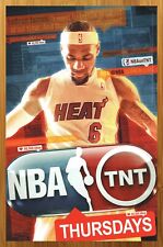 2012 NBA Basketball Print Ad/Poster Lebron James TNT Sports TV Promo Wall Art picture