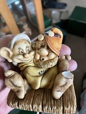 Harmony Kingdom Doc & Dopey Limited. Chip On Tip Of Foot. picture