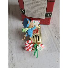 Enesco Post Mouster general 1992 ornament Xmas picture