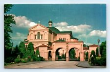 Postcard DC Franciscan Monastery & Church Quincy Street Vtg Photo View L3 picture