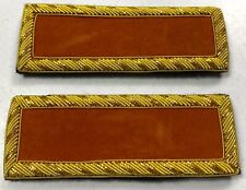 INDIAN WARS US ARMY M1887 CAVALRY 2ND LIEUTENANT TUNIC SHOULDER BOARDS W/CILPS picture