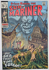 Sub-Mariner #16 1969 6.5-7.0 FVF Sub-Mariner vs. Tiger Shark Marie Severin Art picture
