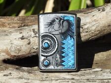 Zippo Lighter - Southwest Horse - Dreamcatcher - American Indian - Turquoise picture