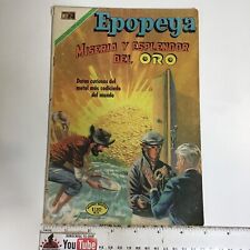 1970 SPANISH COMICS EPOPEYA #162 MISERIA Y ESPLENDOR DEL ORO NOVARO MEXICO picture