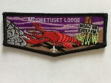 Moswetuset Lodge 52 1998 NOAC pocket flap picture