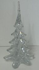 Vintage Silvestri Glass Christmas Tree 8” Crystal Holiday Tree Taiwan picture