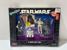 Vintage STAR WARS BEND-EMS 4 PIECE GIFT SET 4 Collector Cards JusToys New picture