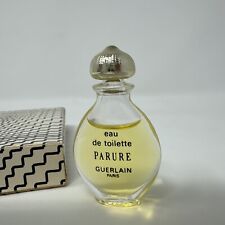RARE Vintage Guerlain PARURE Eau de Toilette Parfum Micro Mini 2 ml with Box picture