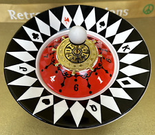 Vintage Dialette Casino Game Mini Roulette W/ Ball MCM - Retro Gambler Rare Item picture