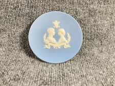 Vintage Wedgwood Jasperware Royal Wedding Classic White On Blue Charles & Diana picture