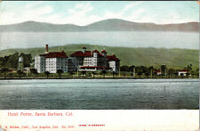 Santa Barbara Hotel Potter Antique Postcard  picture