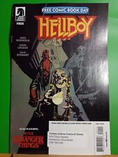 STAMPED 2024 FCBD Hellboy Stranger Things Promotional Giveaway Comic Book FREE S picture