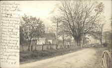 Chester Connecticut CT Dirt Road & Home c1905 Real Photo Postcard picture