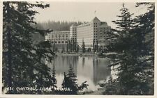 LAKE LOUISE AB - Chateau Real Photo Postcard rppc picture