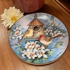 VTG Royal Doulton Scarlet Finch Flat Plate Limited Edition  picture