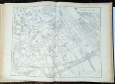 Paris XIIIth - Prefect GARBAGE Very Rare Plan from 1895 to 1/5000 (67 x 94 cm) picture