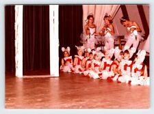 Vintage Photo Girls At 1980's Dance Recital R161B picture