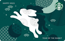 Starbucks korea card 2023 New Year Rabbit Card picture