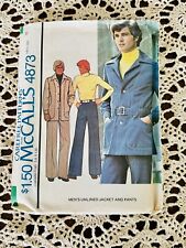 Vintage Men’s Size 40 Pants/jacket Outfits Suits Sewing Patterns Easy Instructio picture