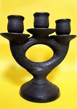 Handmade Hutsul Ceramic Candle Holder - Add Timeless Beauty to Your Home Decor picture