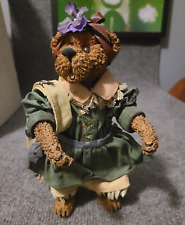 Vintage Boyd's Bears & Friends Resin Bear With Fire Hose 8 Inches Tall picture