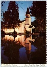 Postcard - The Church of Reflection, Knott's Berry Farm & Ghost Town, California picture